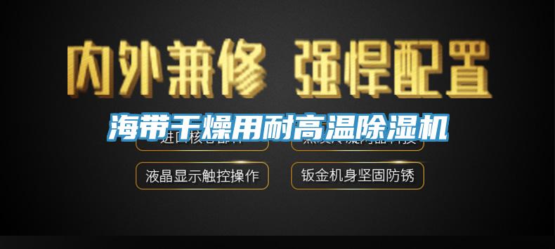 海帶干燥用耐高溫除濕機