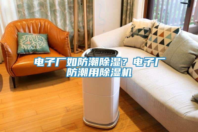 電子廠如防潮除濕？電子廠防潮用除濕機