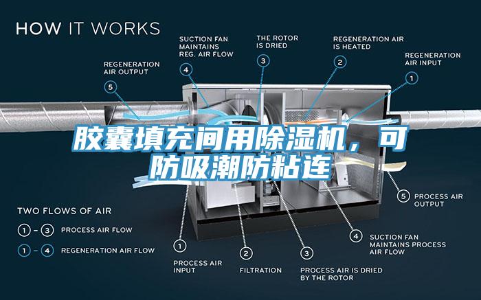 膠囊填充間用除濕機，可防吸潮防粘連