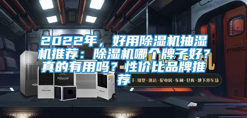 2022年，好用除濕機抽濕機推薦：除濕機哪個牌子好？真的有用嗎？性價比品牌推薦