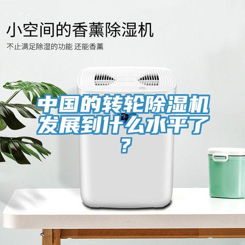 中國的轉(zhuǎn)輪除濕機發(fā)展到什么水平了？