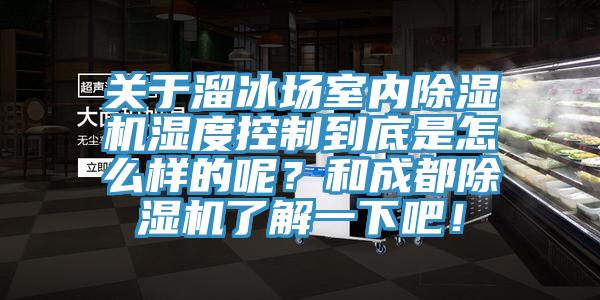 關于溜冰場室內除濕機濕度控制到底是怎么樣的呢？和成都除濕機了解一下吧！