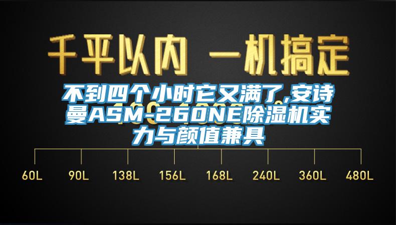 不到四個小時它又滿了,安詩曼ASM-260NE除濕機(jī)實(shí)力與顏值兼具