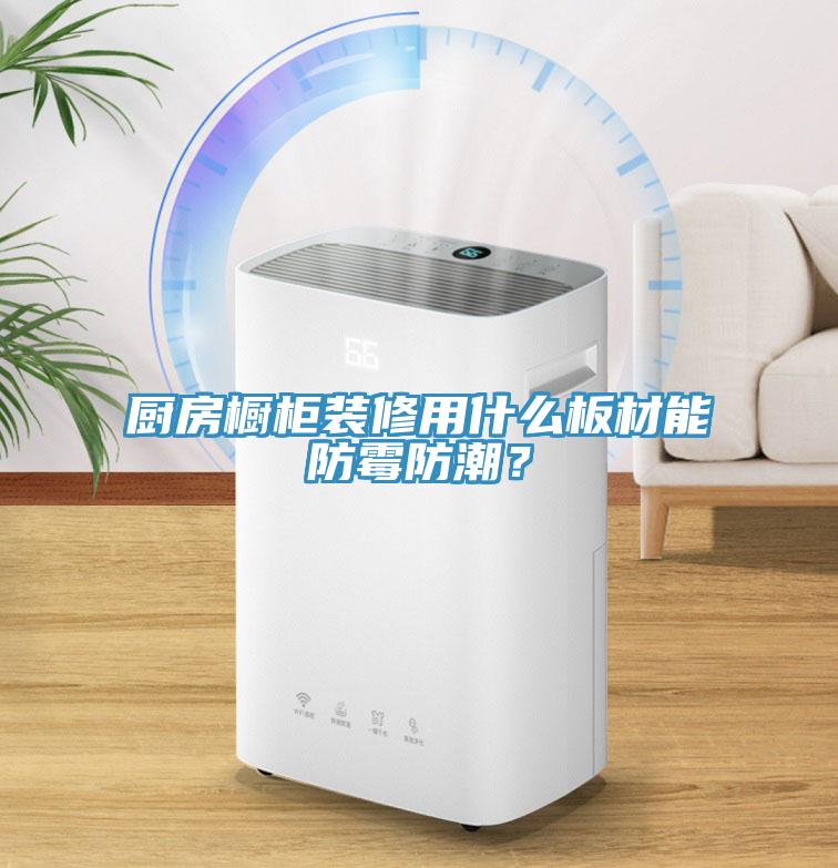 廚房櫥柜裝修用什么板材能防霉防潮？