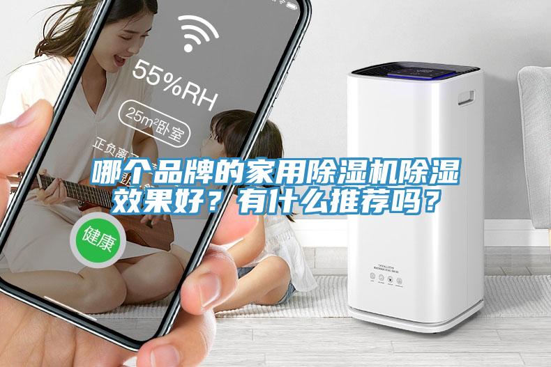 哪個品牌的家用除濕機除濕效果好？有什么推薦嗎？