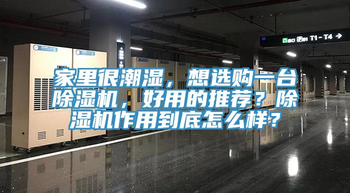 家里很潮濕，想選購(gòu)一臺(tái)除濕機(jī)，好用的推薦？除濕機(jī)作用到底怎么樣？