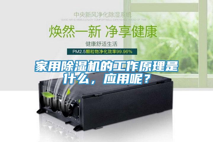 家用除濕機的工作原理是什么，應用呢？