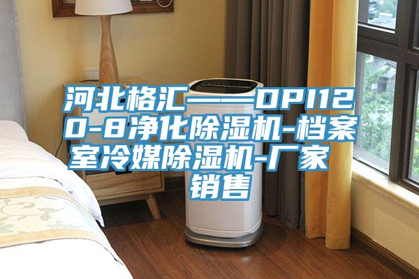 河北格匯——DPI120-8凈化除濕機-檔案室冷媒除濕機-廠家  銷售