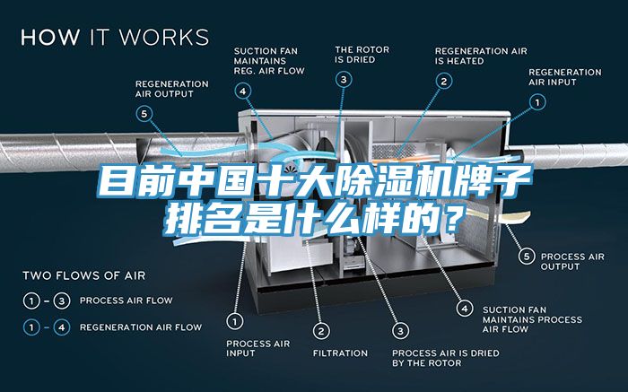 目前中國十大除濕機牌子排名是什么樣的？