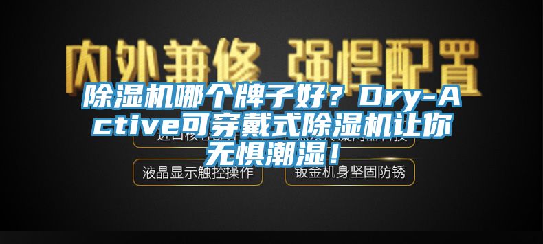 除濕機哪個牌子好？Dry-Active可穿戴式除濕機讓你無懼潮濕！