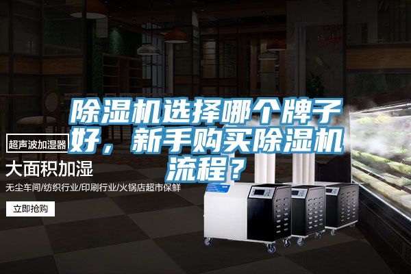 除濕機選擇哪個牌子好，新手購買除濕機流程？